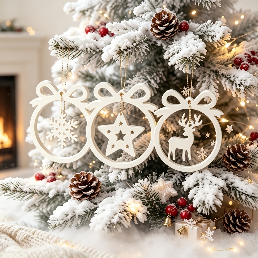Holiday Candle Set - 1/3 piece Christmas resin silicone mold
