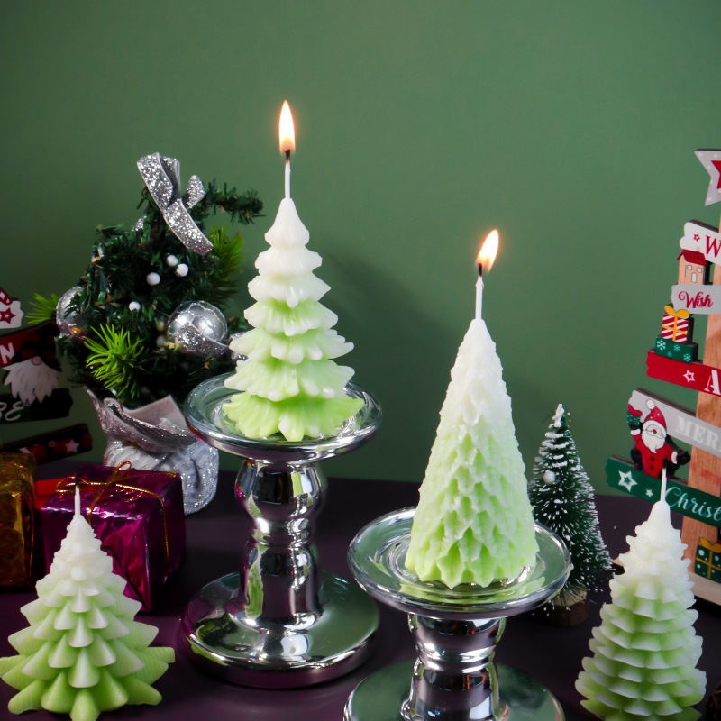 DIY Cone Christmas Tree Epoxy  - Holiday Candle Set ulasan dan harga