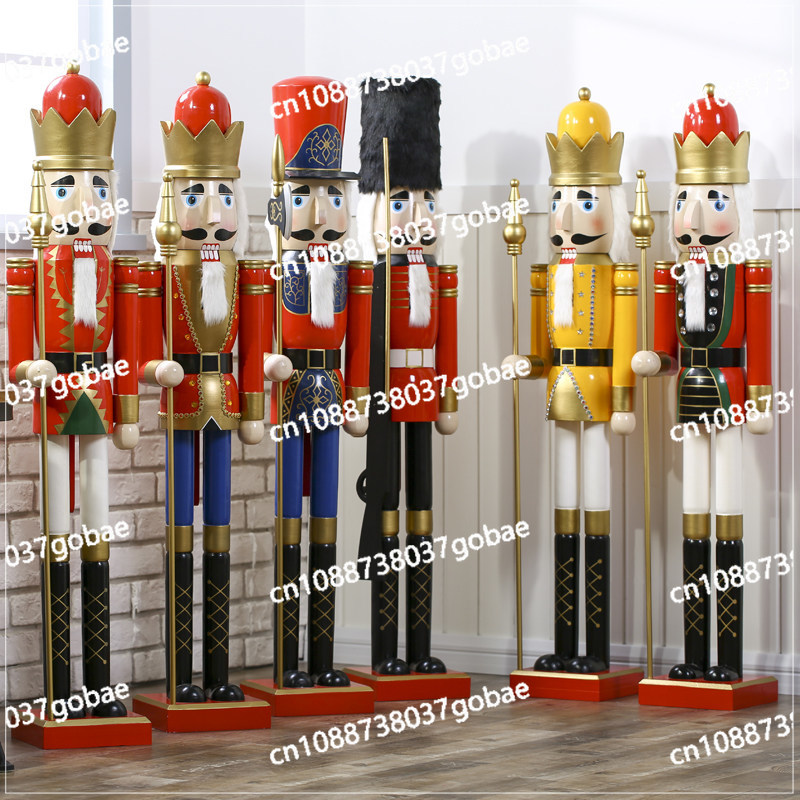 Cafe Decorative Ornament 120cm - Nutcracker Figurine ulasan dan harga