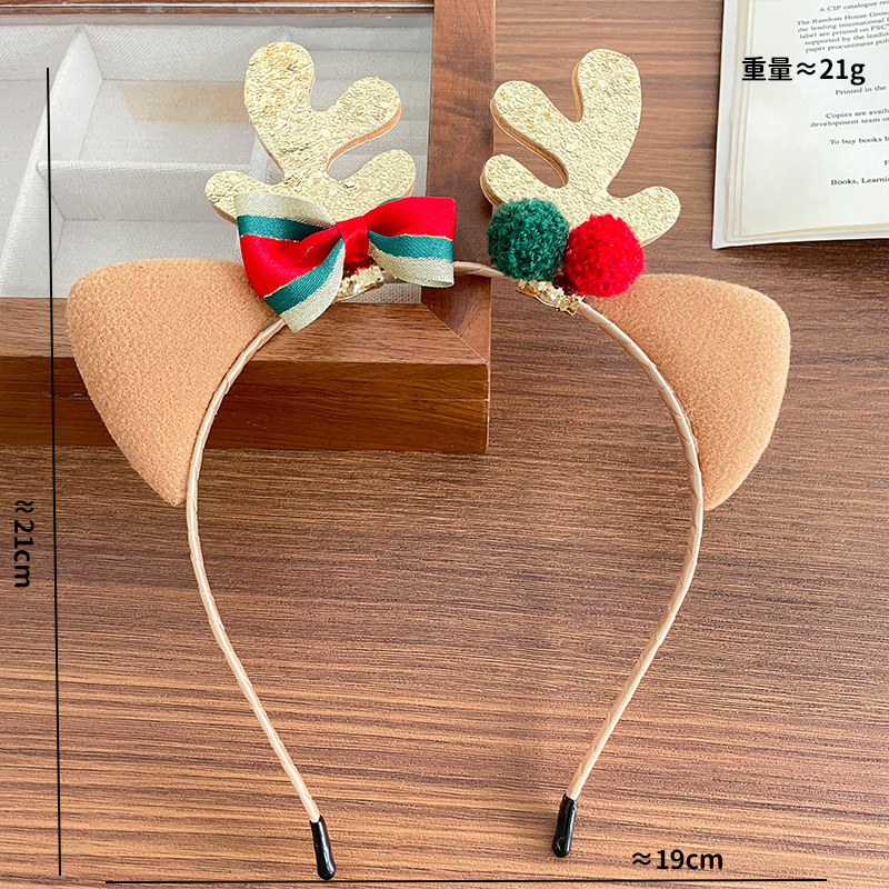 Headband Plush Reindeer Antler - Reindeer Antlers Headband ulasan dan harga
