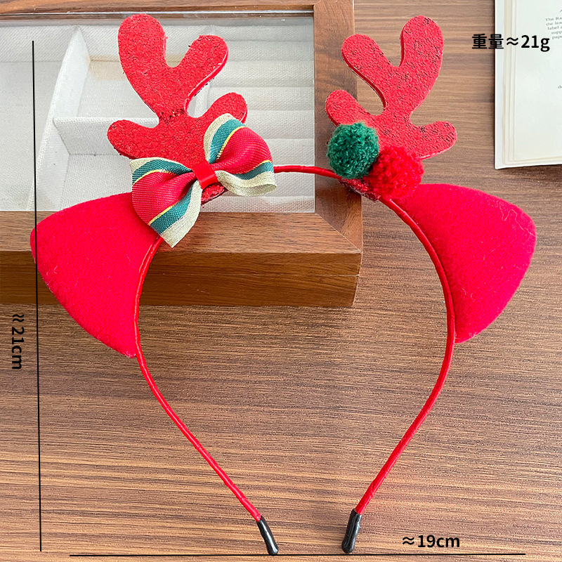Headband Plush Reindeer Antler - Reindeer Antlers Headband ulasan dan harga