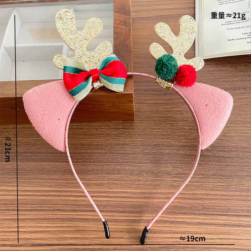 Headband Plush Reindeer Antler - Reindeer Antlers Headband ulasan dan harga