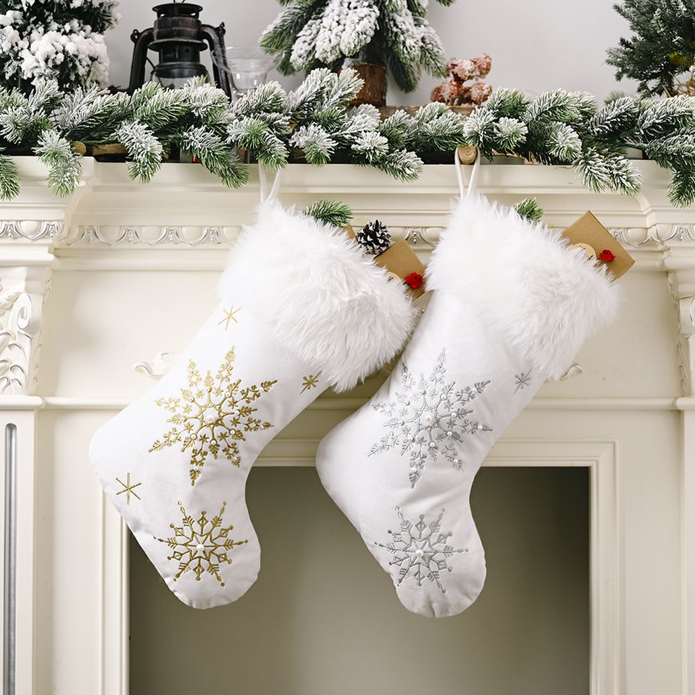 Velvet Christmas Stocking Pear - Christmas Stocking Hanging ulasan dan harga