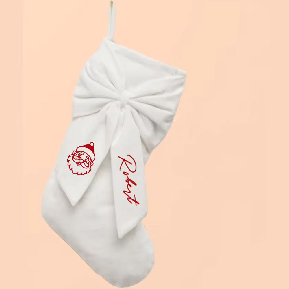 Personalized Velvet Christmas  - Christmas Stocking Hanging ulasan dan harga