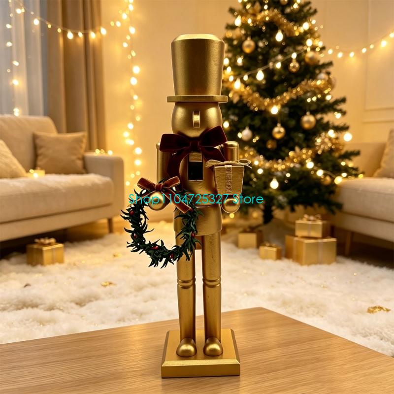 D8KF Mantels Display Christmas - Nutcracker Figurine ulasan dan harga