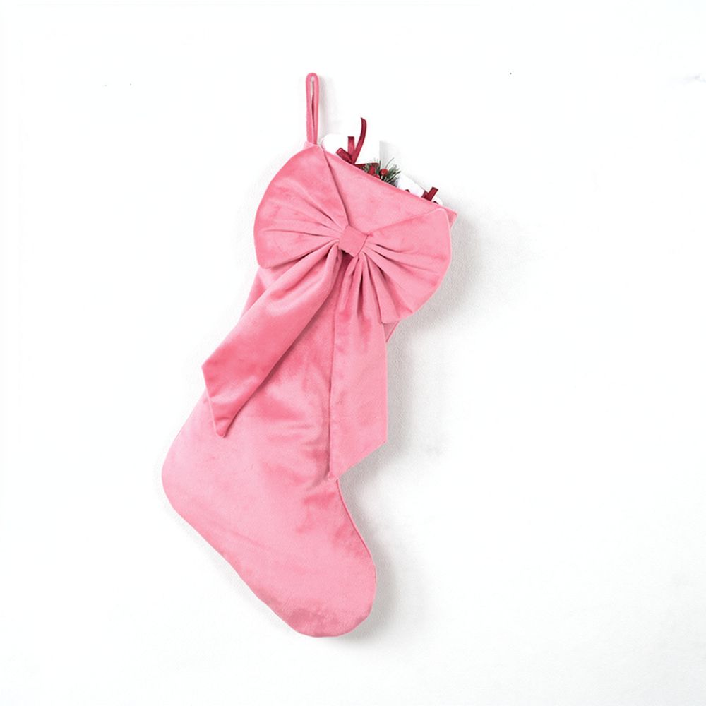 18 Inch Christmas Velvet Stock - Christmas Stocking Hanging ulasan dan harga